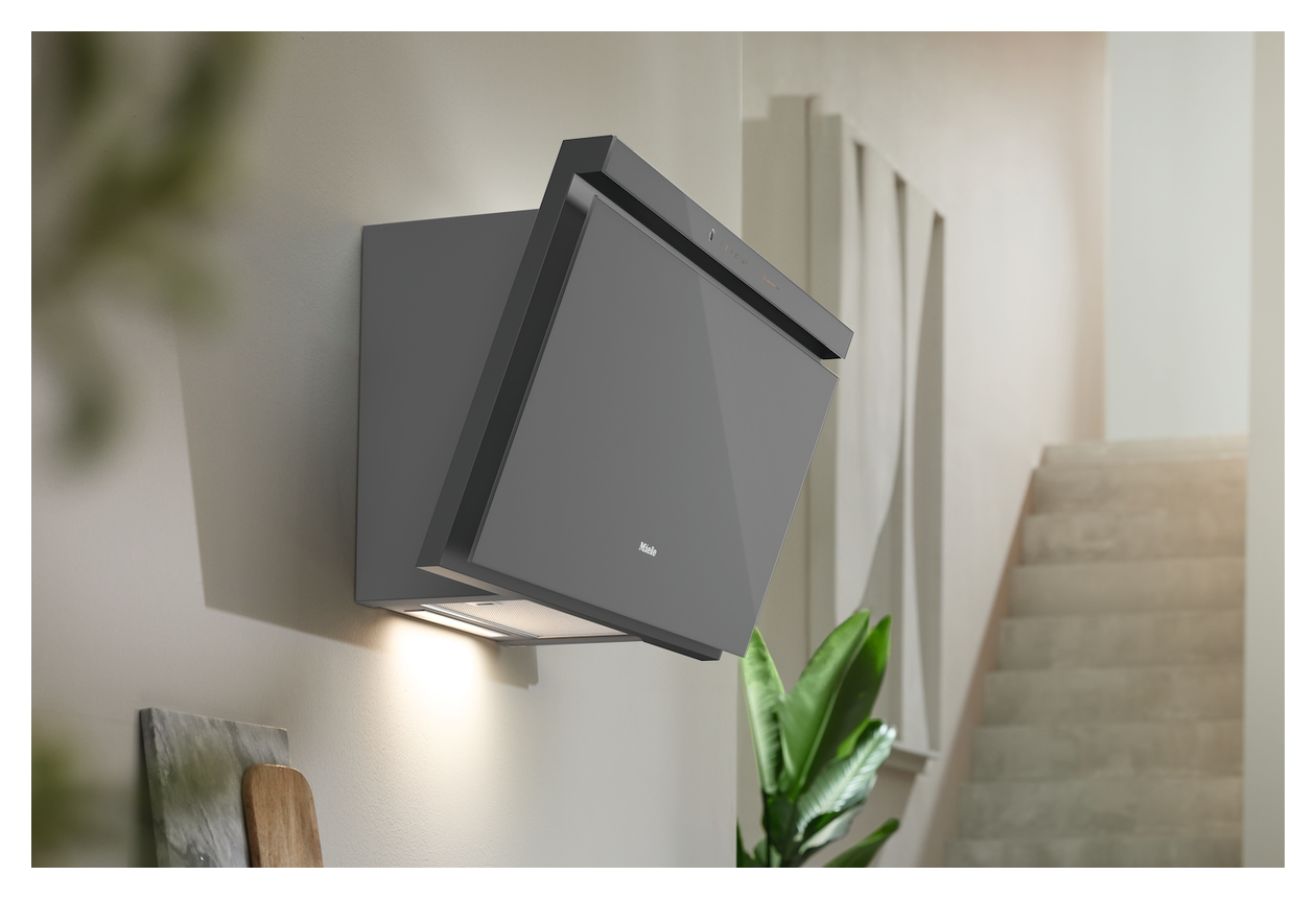 DAH4970 Sienna Abluft/Umluft Dunstabzugshaube/Esse Wand 90 cm (Grau) 