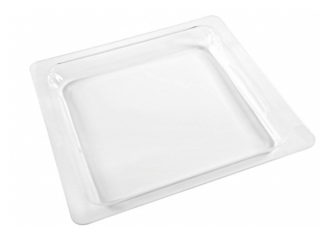 DGMS 100-30 flache Glasschale 375x394x30mm mikrowellengeeignet 