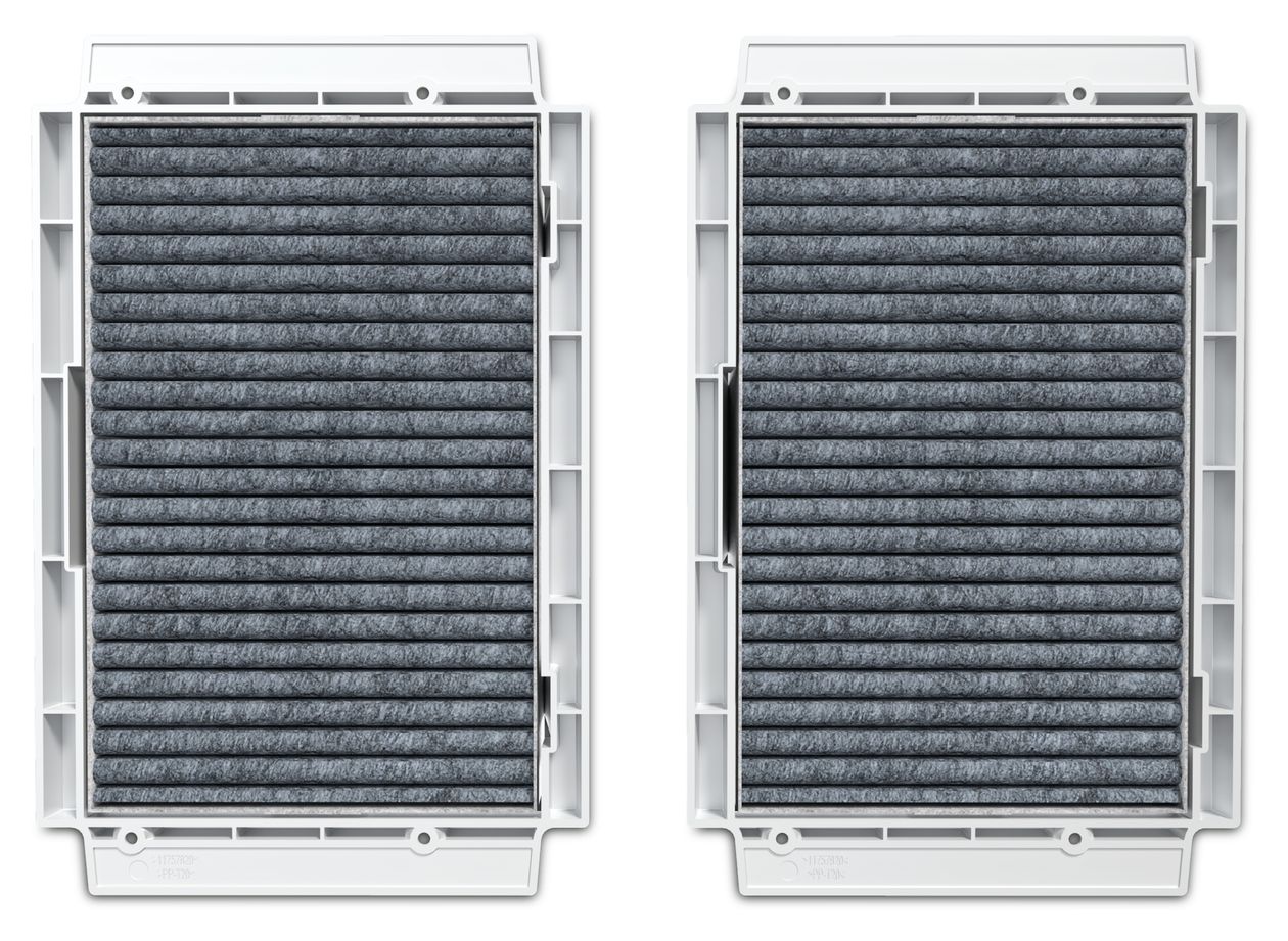 DKFS 31-S Sensitive AirClean-Filter mit Aktivkohle (Grau/Weiß) 