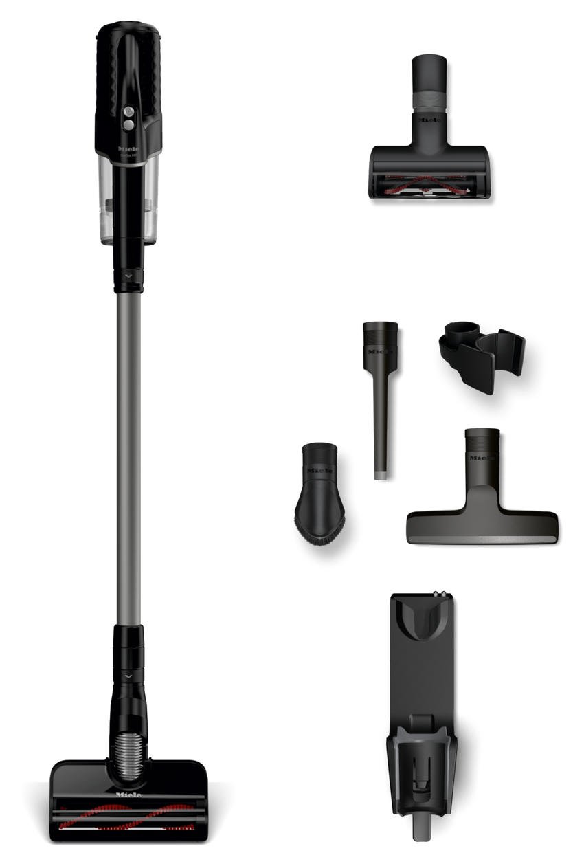 Duoflex HX1 Cat & Dog Handstaubsauger Beutellos bis 55 min Laufzeit Hygienefilter  (Schwarz) 