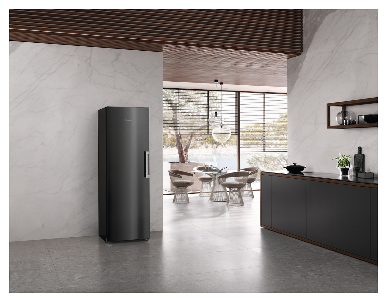FNS4782D 278 l Gefrierschrank 199 kWh Jahr NoFrost  (Schwarz) 