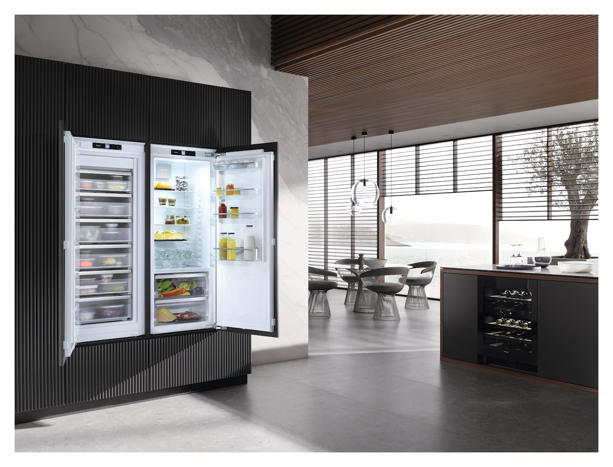 FNS7470D 156 l Einbau Gefrierschrank 173,38 kWh Jahr NoFrost 