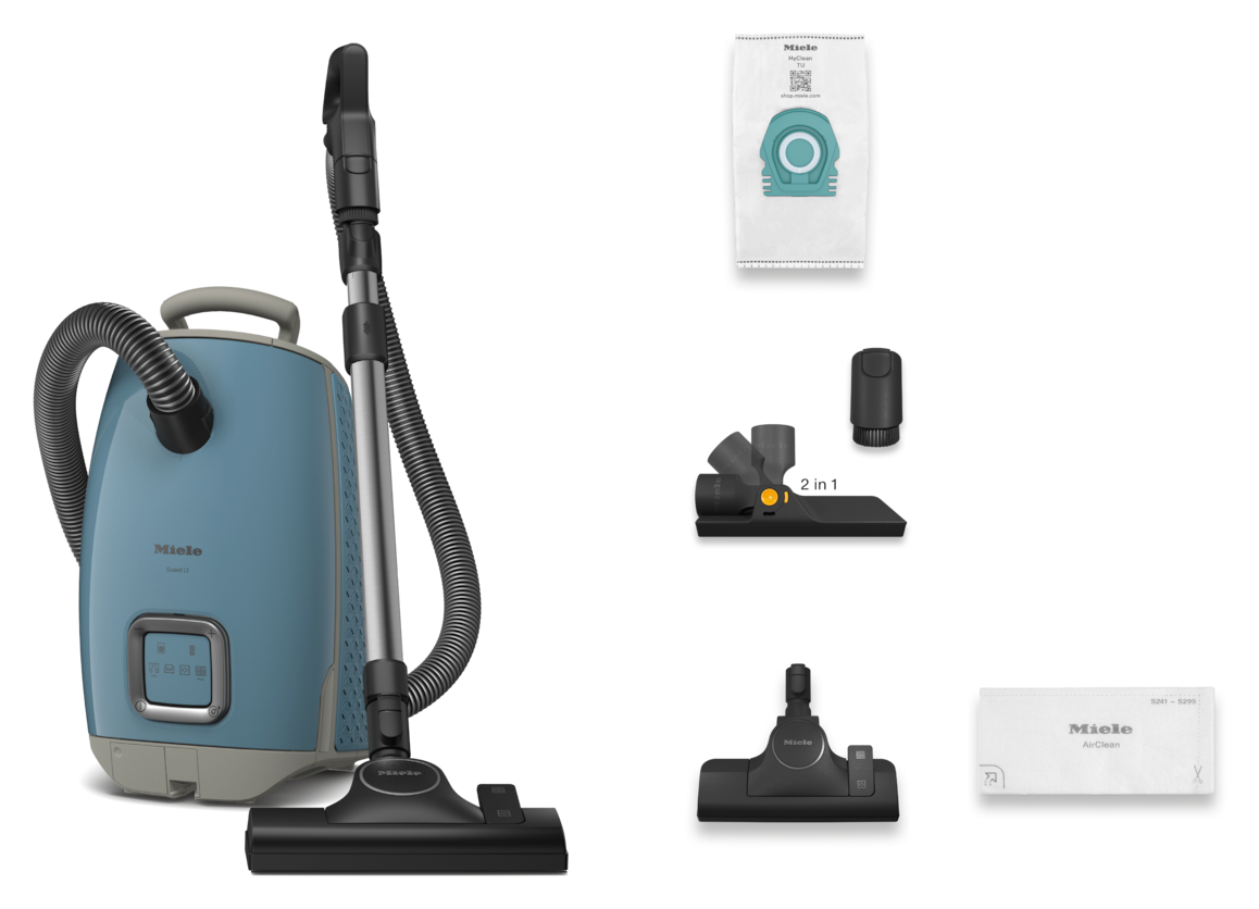 Guard L1 Bodenstaubsauger mit Staubbeutel 890 W Miele AirClean  (Blau) 
