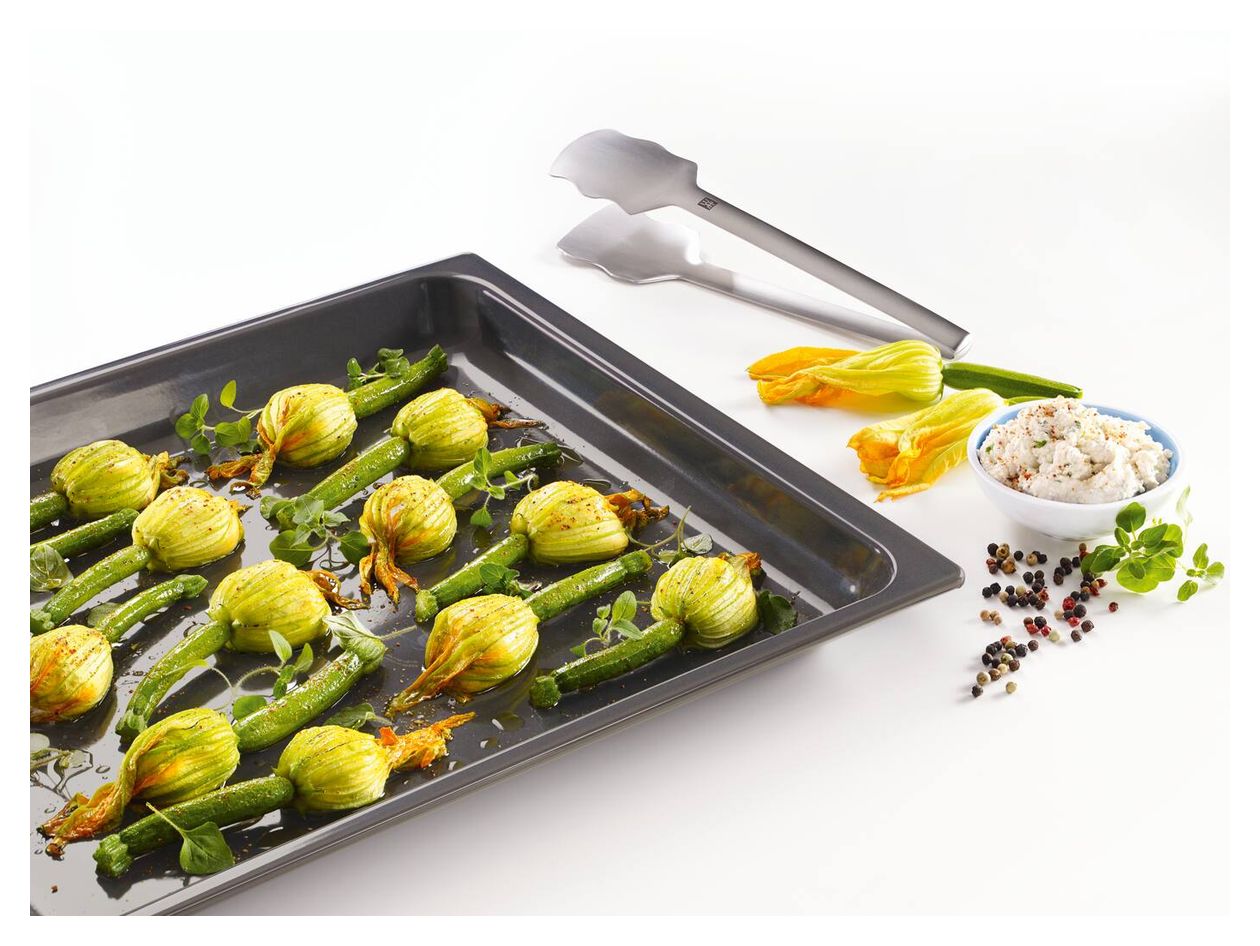 HUBB71 Original Miele Universalblech mit PerfectClean Veredelung 44,8 cm x 38,6 cm x 3,475 cm 
