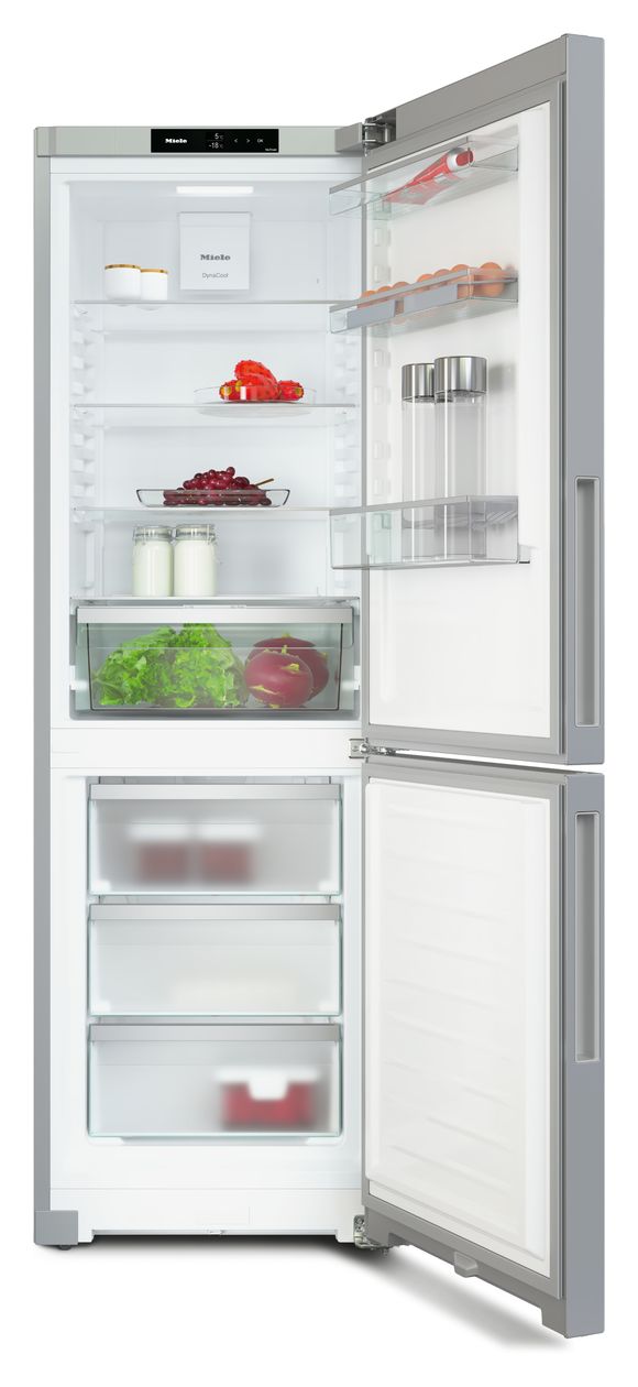 KFN4375CD 227 l / 103 l Kühl-Gefrierkombi freistehend NoFrost 161 kWh Jahr  (Edelstahl) 