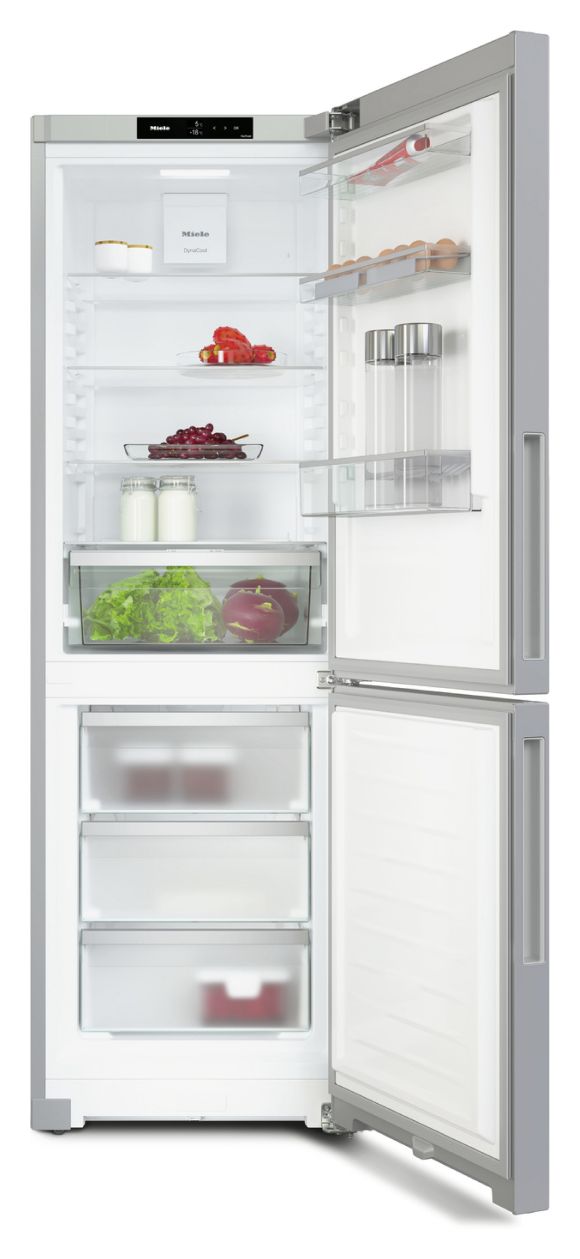 KFN4375DD 227 l / 103 l Kühl-Gefrierkombi freistehend NoFrost 202,6 kWh Jahr  (Silber) 