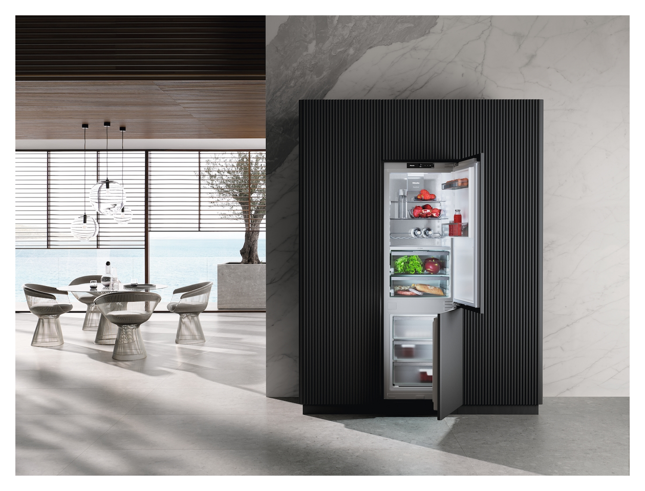 KFN7744C 125 Gala Edition 174 l / 70 l Einbau Kühl-/Gefrierkombination 258,8 kWh 