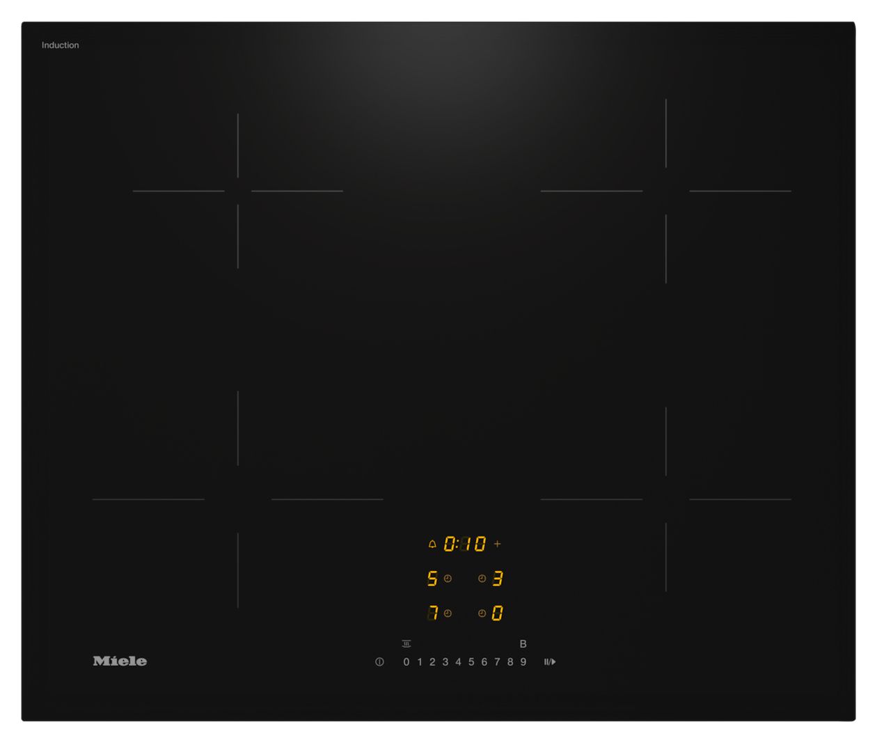 KM7361FL autarkes 60cm Induktions Kochfeld/Herdplatte 4 Zone(n) 