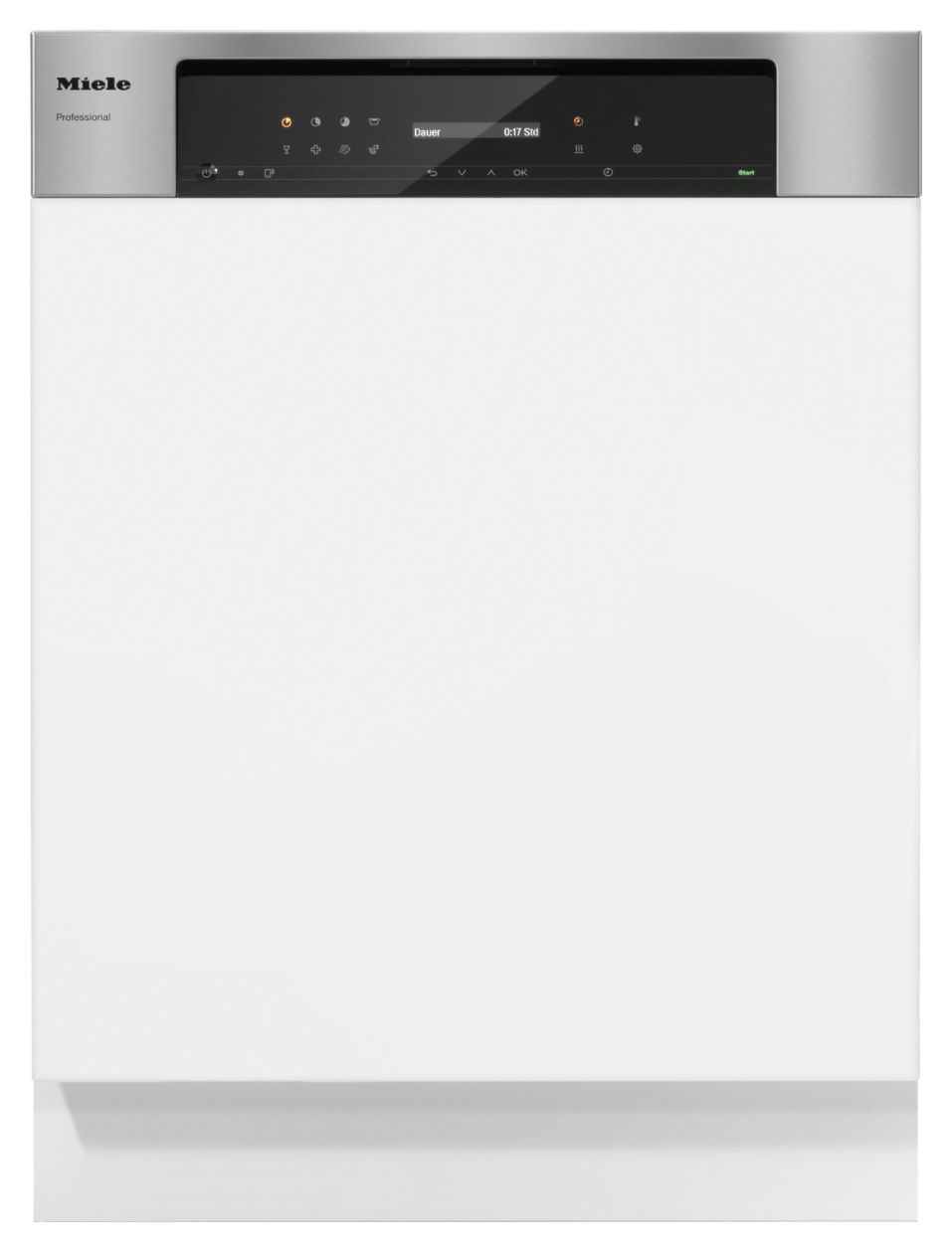 PFD102i 60 cm Geschirrspüler teilintegriert (ohne Front) Leise 13 Maßgedecke 