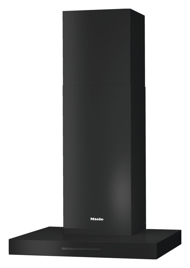 PUR68W Abluft/Umluft Dunstabzugshaube/Esse Wand 60 cm (Schwarz) 