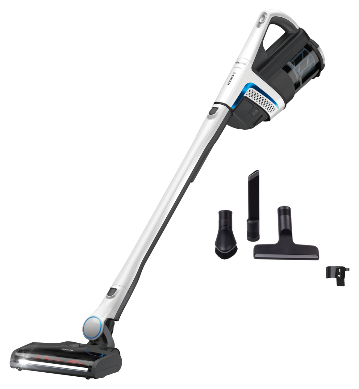 Triflex HX2 Blue Pulse Handstaubsauger Beutellos bis 60 min Laufzeit 25,2 V Hygienefilter  (Blau, Weiß) 