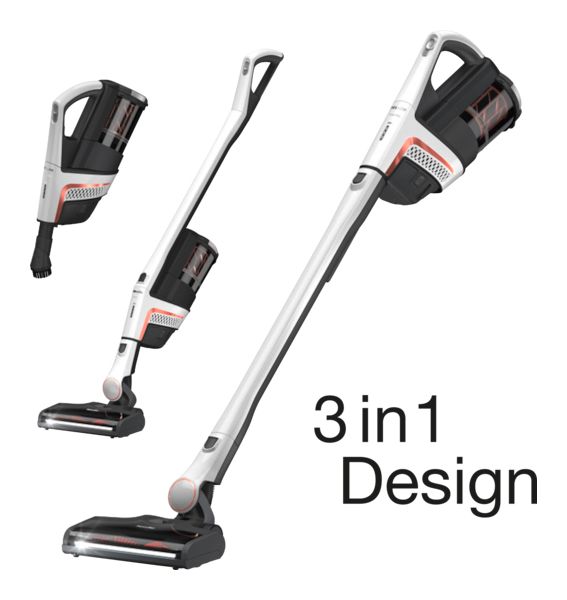 Triflex HX2 Flash Handstaubsauger Beutellos bis 60 min Laufzeit 25,2 V HEPA  (Weiß) 