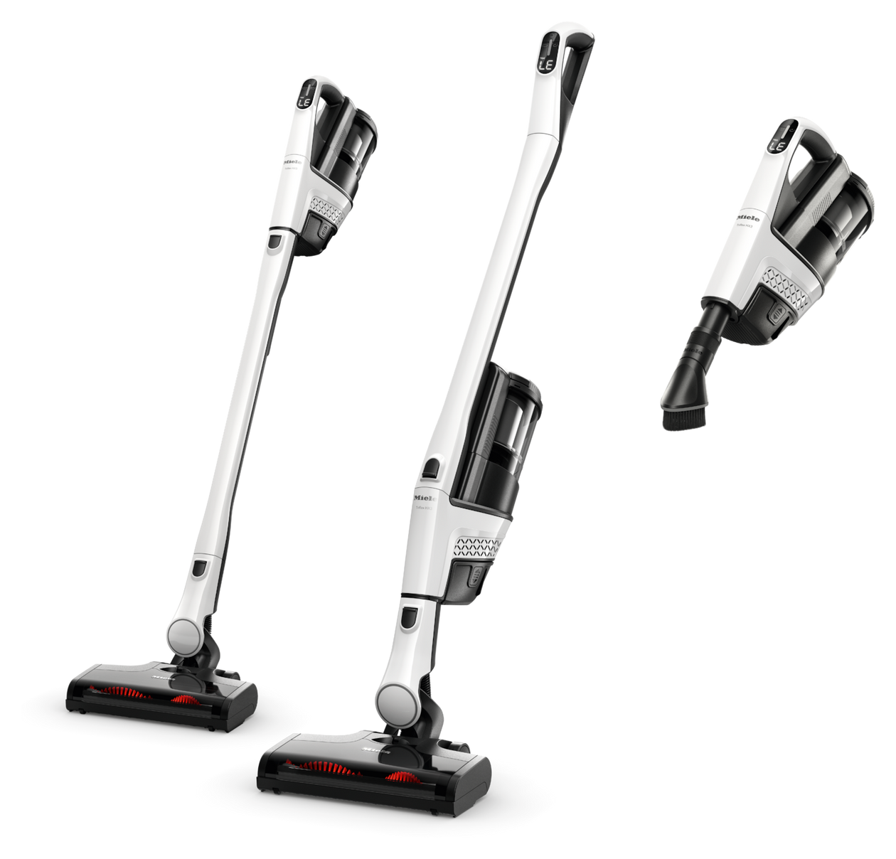 Triflex HX3 Handstaubsauger Beutellos bis 70 min Laufzeit 25,2 V HEPA  (Weiß) 