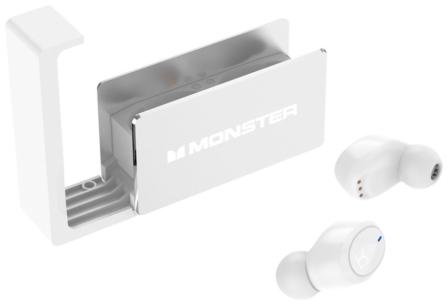 Clarity 510 In-Ear Bluetooth Kopfhörer Kabellos TWS IPX4 (Schwarz, Silber) 