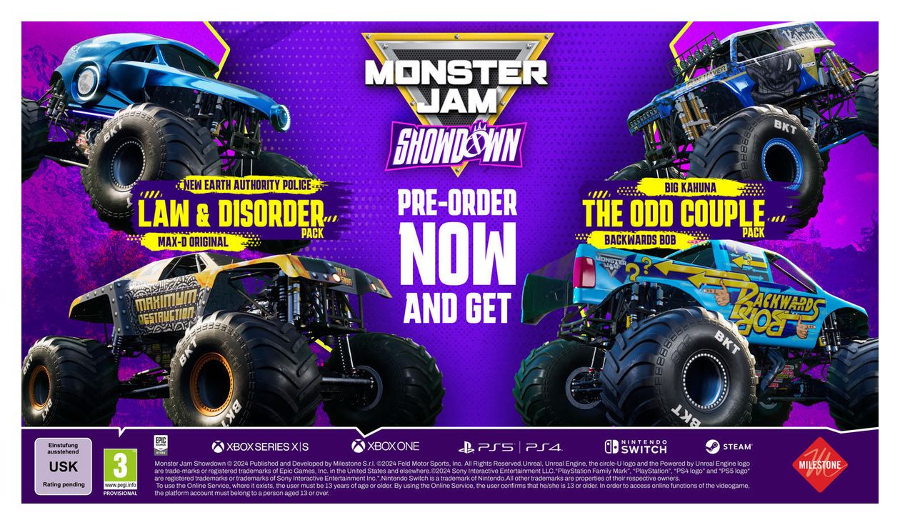 Monster Jam Showdown - Day One Edition (Nintendo Switch) 