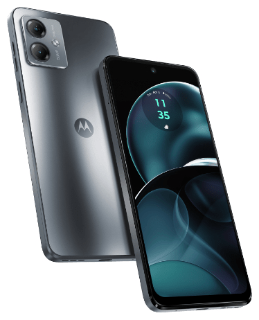 Motorola Moto Kamera Sim Dual 128 16,5 Smartphone (Steel 50 expert GB 4G G14 Technomarkt MP Dual Android Zoll) (6.5 Grey) von cm