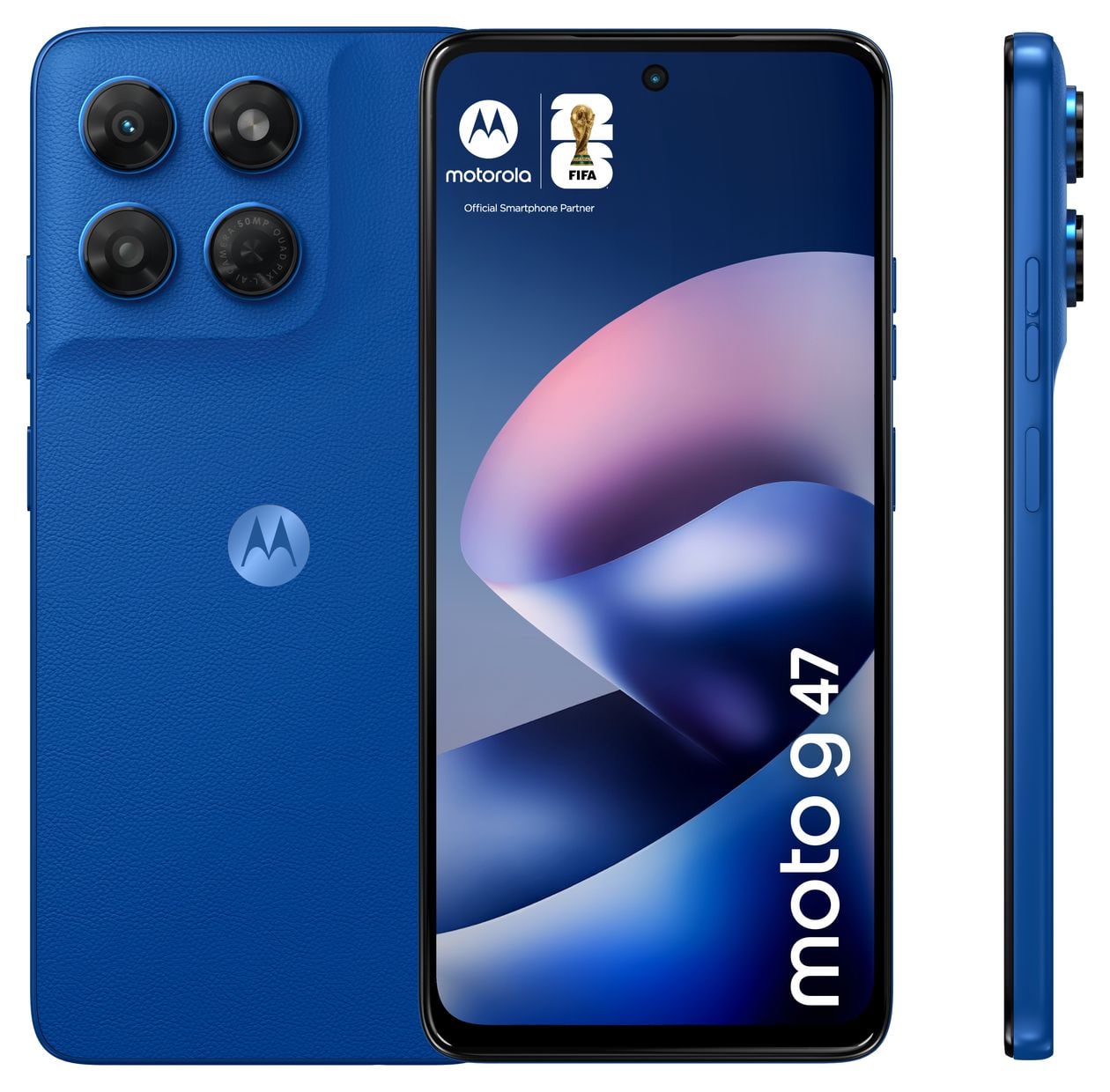 Moto g47 128 GB 5G Smartphone 16,9 cm (6.67 Zoll) Android 108 MP Dual Kamera Dual Sim WiFi 5 (PANTONE Nautical Blue) 