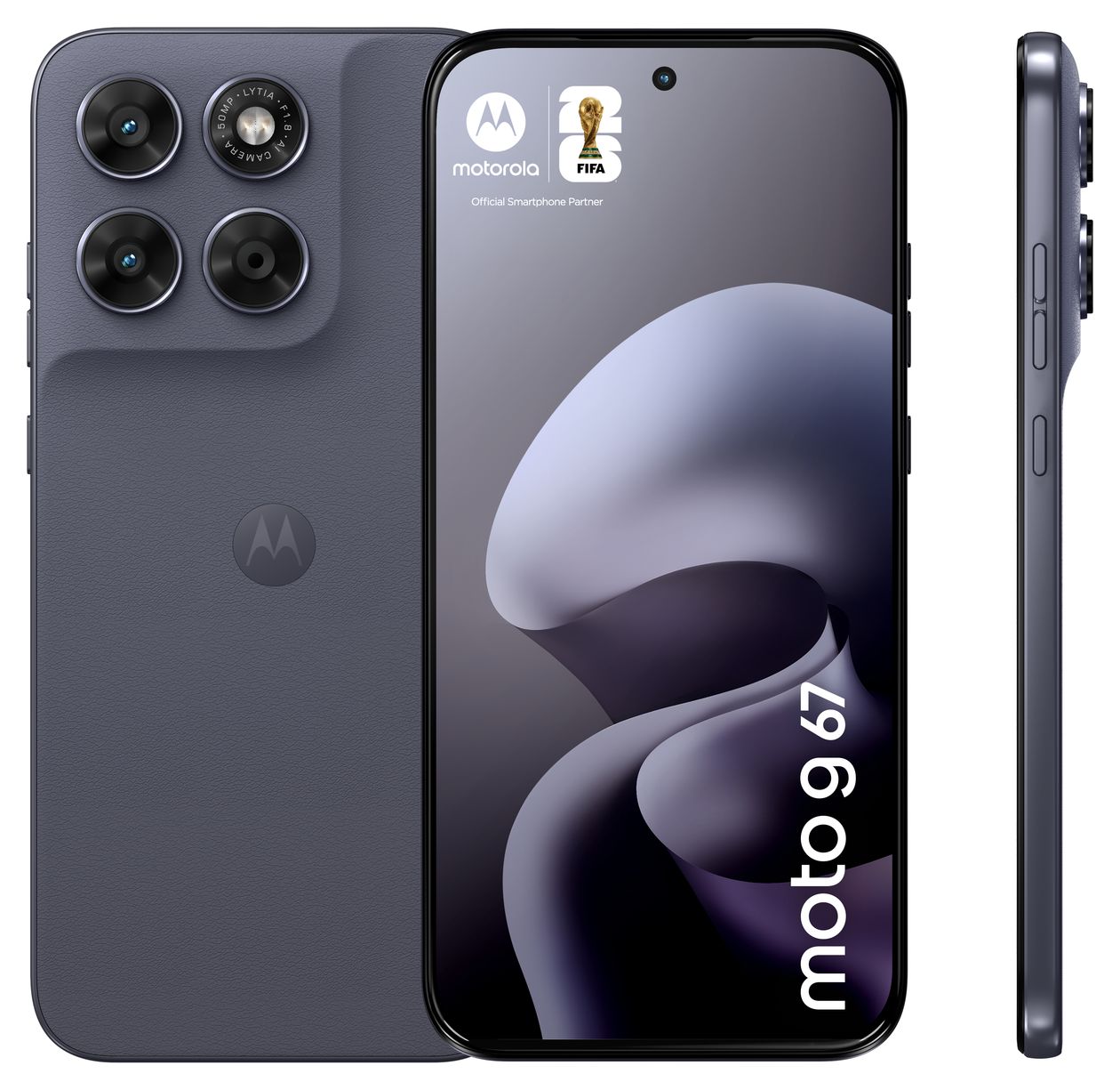 Moto G67 128 GB 5G Smartphone 17,3 cm (6.8 Zoll) 2,4 GHz Android 50 MP Dual Kamera Dual Sim WiFi 5 (PANTONE Arctic Seal) 