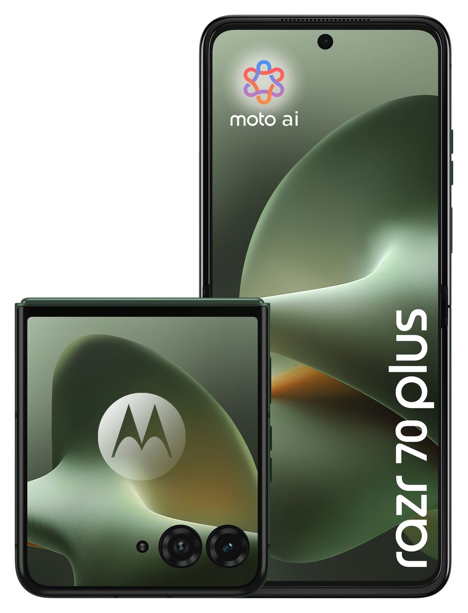 Razr 70 plus 512 GB 5G Smartphone 17,5 cm (6.9 Zoll) Android 50 MP Dual Kamera Dual Sim WiFi 7 (PANTONE Mountain View) 