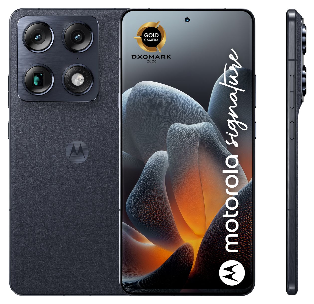 Signature 512 GB 5G Smartphone 17,2 cm (6.78") 3,8 GHz Android 50 MP Dreifach Kamera Dual Sim WiFi 7 (PANTONE Carbon) 