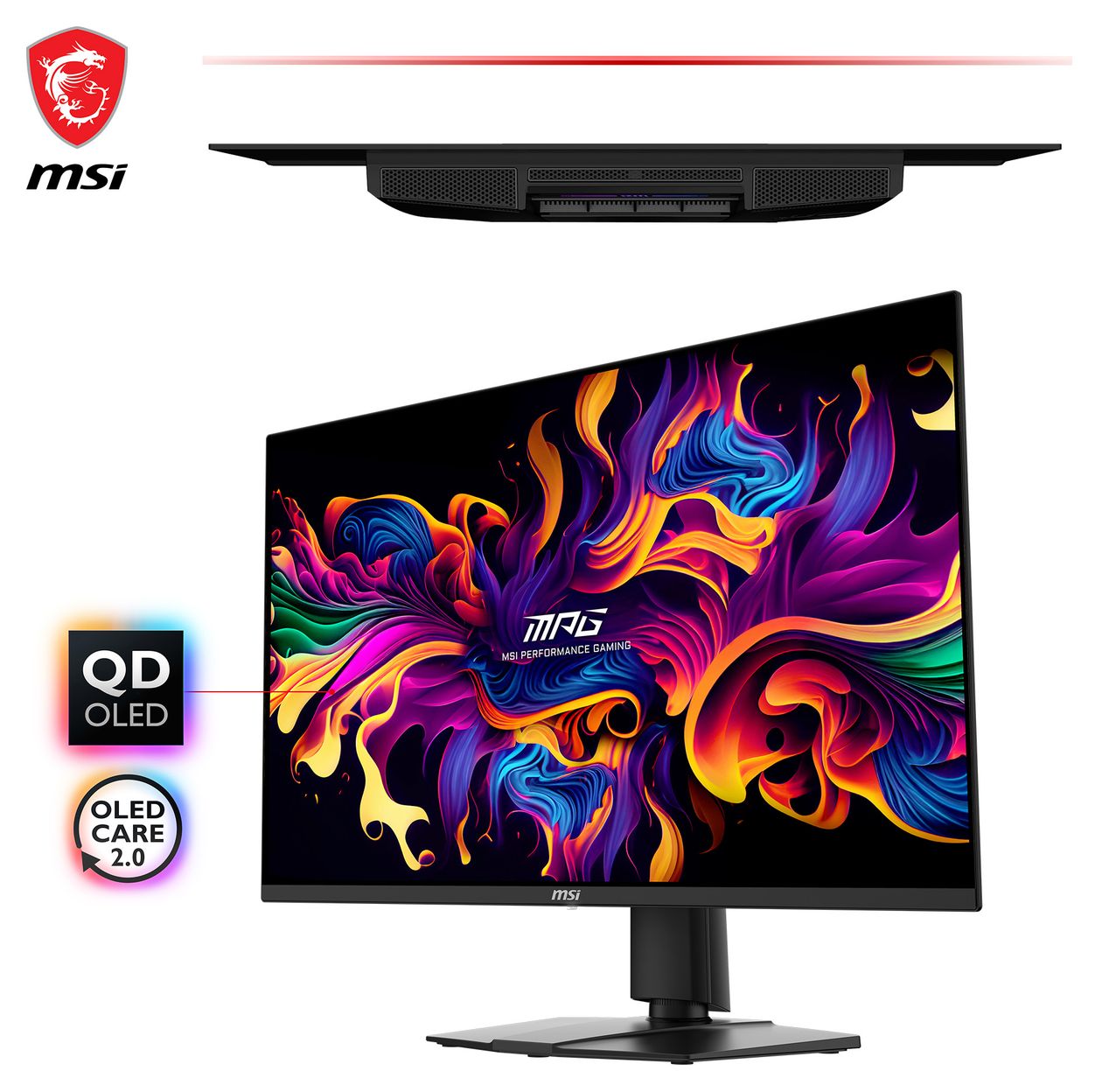 MPG 271QRXDE QD-OLED Quad HD Monitor 67,3 cm (26.5 Zoll) 16:9 1 ms 250 cd/m²  (Schwarz) 