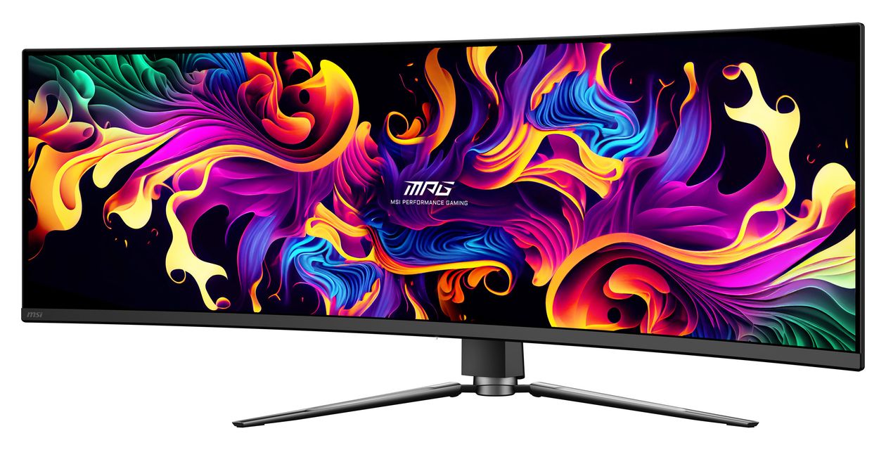 MPG 491CQPXDE QD-OLED Quad HD Monitor 124,5 cm (49 Zoll) 32:9 0,03 ms 250 cd/m²  (Schwarz) 