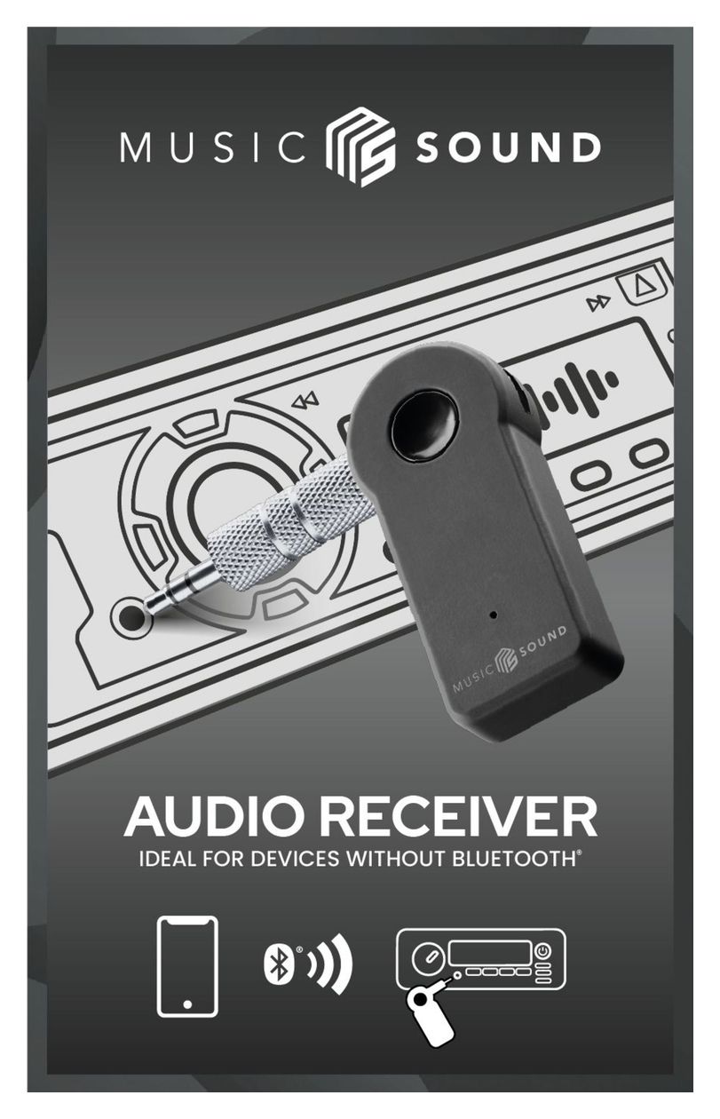 Audio Receiver Bluetooth-Audioempfänger mit 3,5-mm-Klinkenkompatibilität 