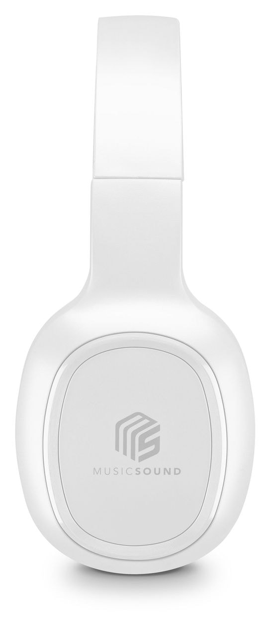 Basic Bluetooth Kopfhörer kabellos  (Weiß) 
