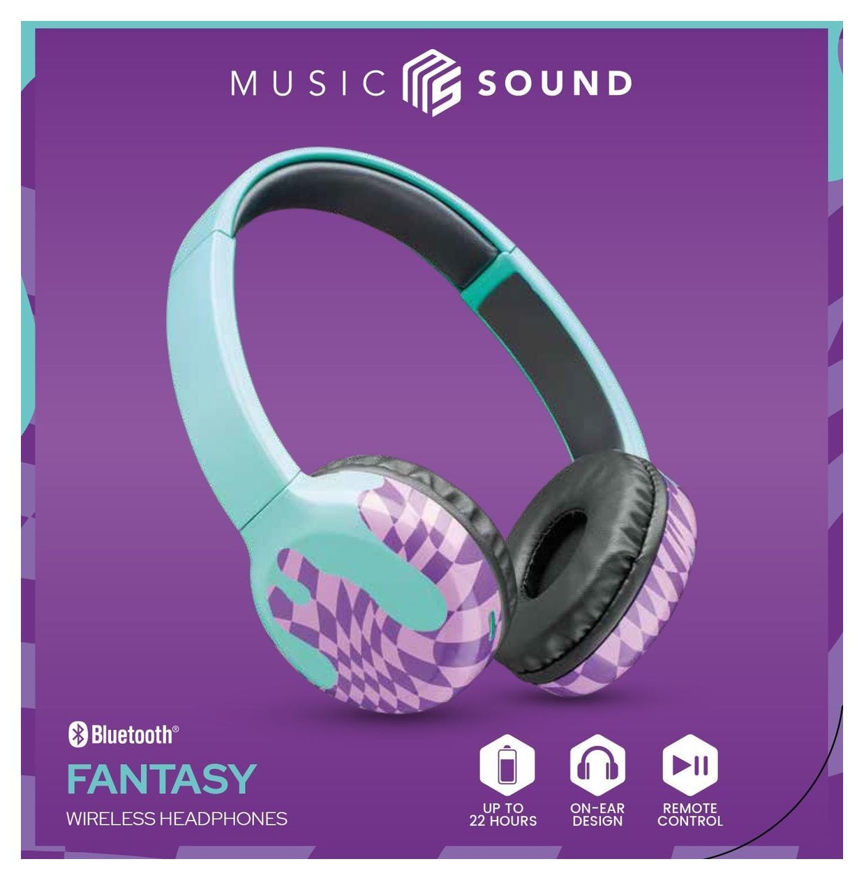 Fantasy Ohraufliegender Bluetooth Kopfhörer kabellos 22 h Laufzeit  (Grün) 