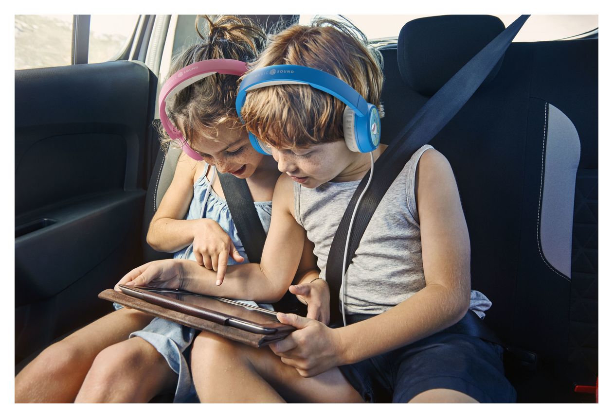 Play Patch Kids Kopfhörer Kabelgebunden USB Typ-C  (Hellblau) 