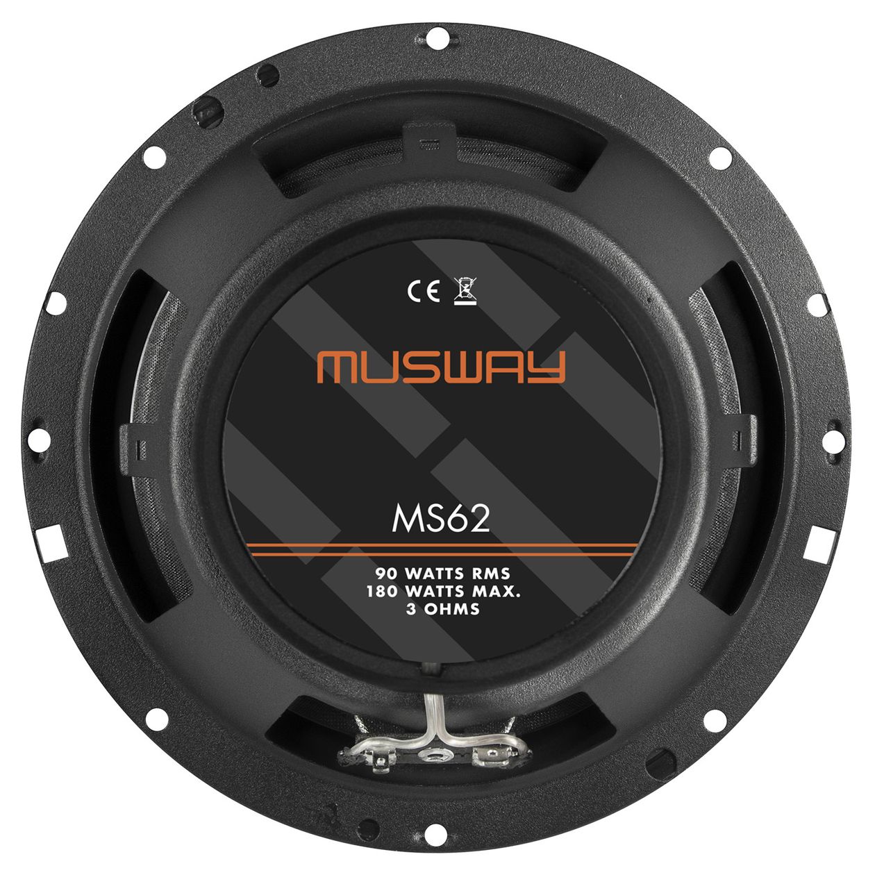 MS62 2-Wege Einbaulautsprecher 180 W 
