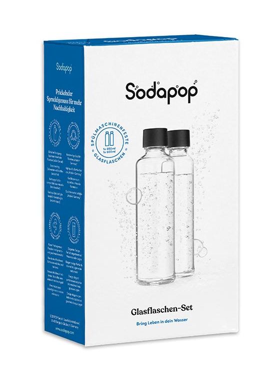 10026033 Glasflaschen-Set Logan Glas Karbonisiererflasche Logan 