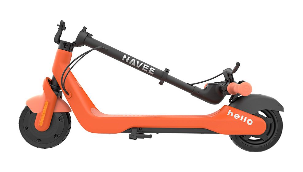 K100 Pro 130 W E-Scooter 55 Wh 11 km Reichweite 9 kg  (Orange) 