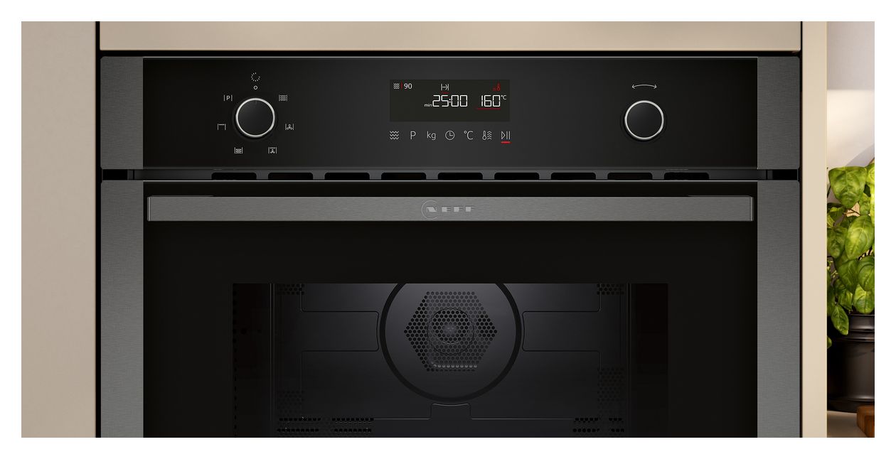 N50 C1AMG84G1 Einbaubackofen kompakt AutoClean Mikrowelle 