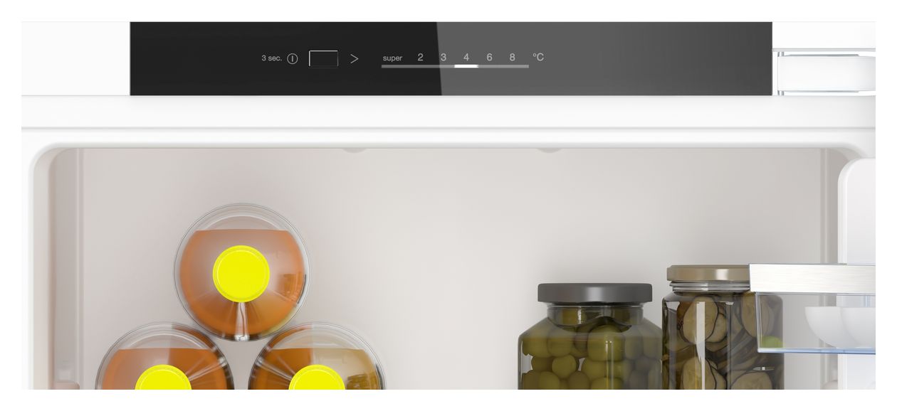 N50 KI1412FE0 204 l 122,5 cm Einbaukühlschrank EEK: E 101 kWh Jahr 