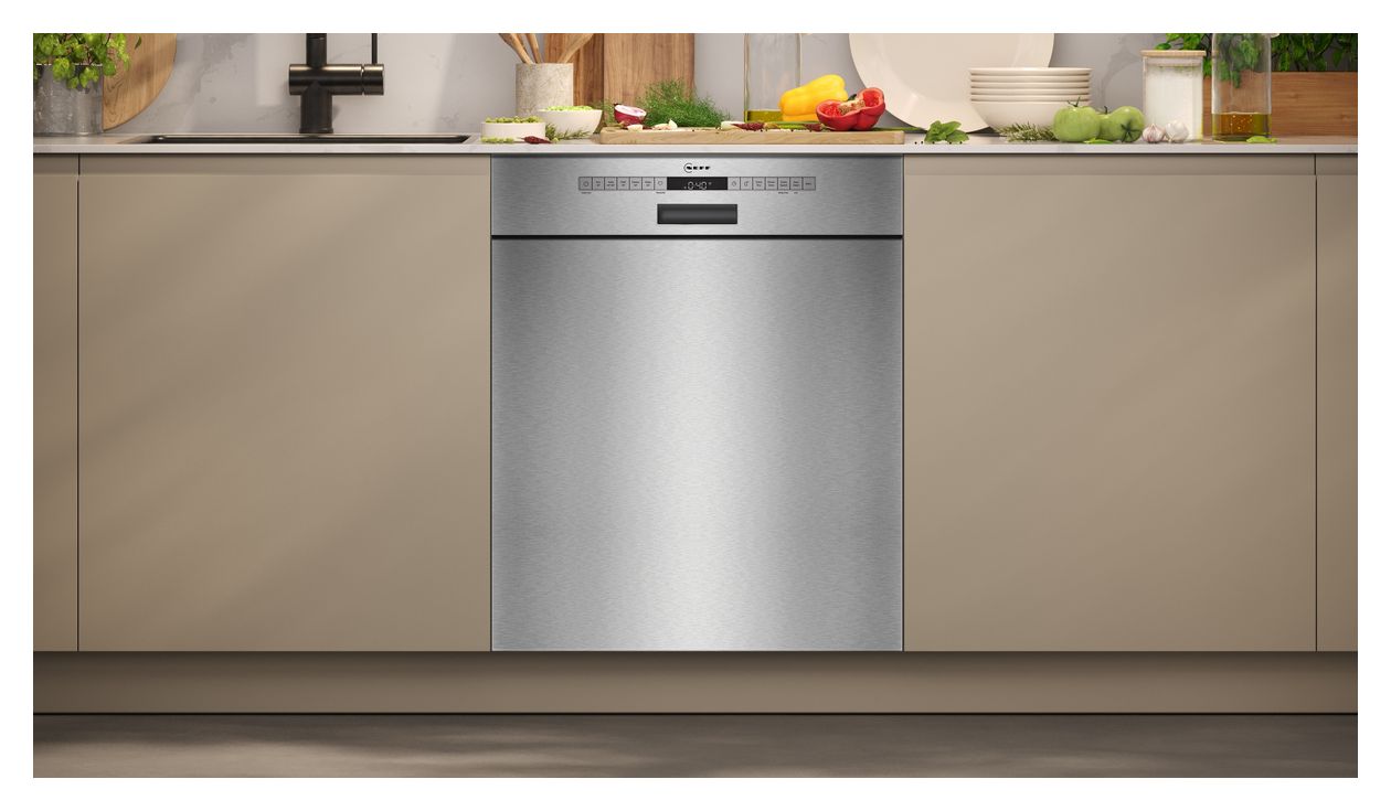 N50 S125ECS15E 60 cm Geschirrspüler unterbaufähig Sehr leise 14 Maßgedecke aquaStop Funktion Wärmetauscher 