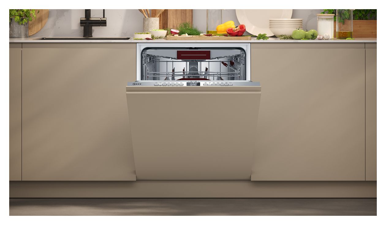 N50 S255ECX15E 60 cm Geschirrspüler vollintegriert (ohne Front) Sehr leise 14 Maßgedecke aquaStop Funktion Wärmetauscher 