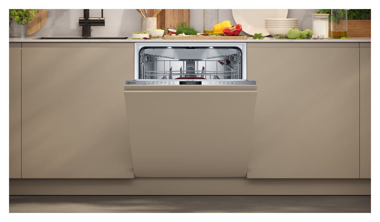 N70 S257ECX17E 60 cm Geschirrspüler vollintegriert (ohne Front) Sehr leise 14 Maßgedecke aquaStop Funktion Wärmetauscher 