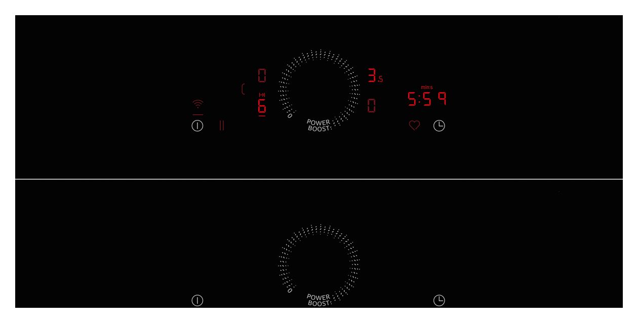 N70 T56FHS1L0 autarkes 60 cm Induktions Kochfeld/Herdplatte 4 Zone(n) 