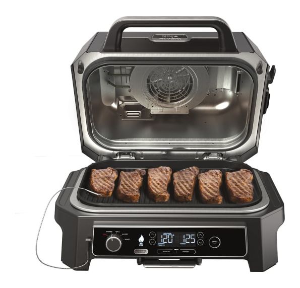 OG850EU Woodfire Pro XL Outdoor Grill und Smoker 1 Zone(n) 1700 W  (Schwarz, Grau) 