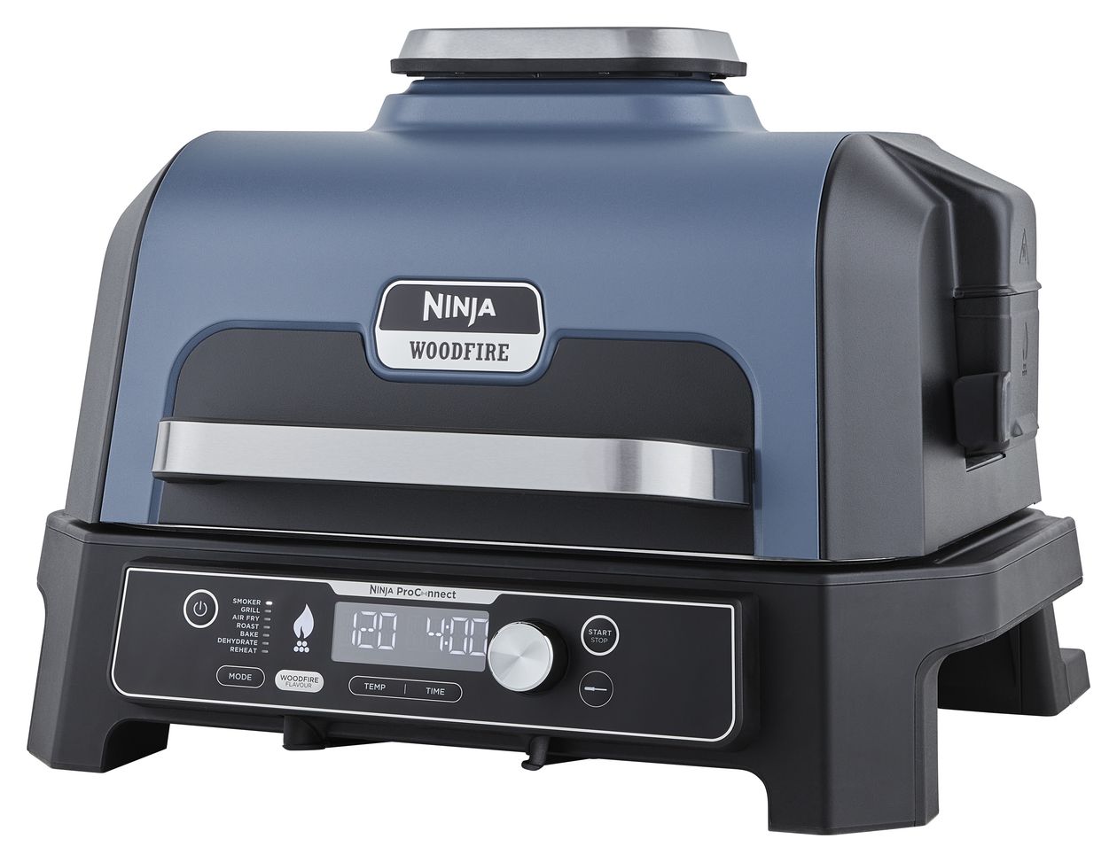 OG901EU Woodfire Pro Connect XL 1700 W  (Schwarz) 