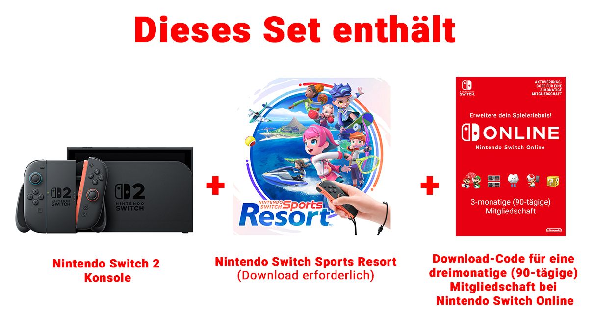 Switch 2 & Switch Sports Resort-Set 