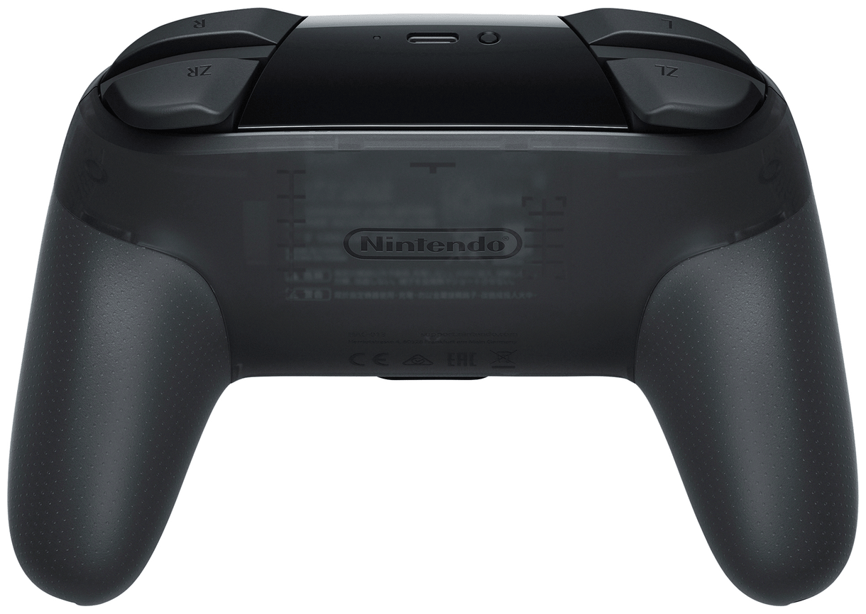Pro Controller Analog / Digital Gamepad Nintendo Switch, PC kabellos (Schwarz) 