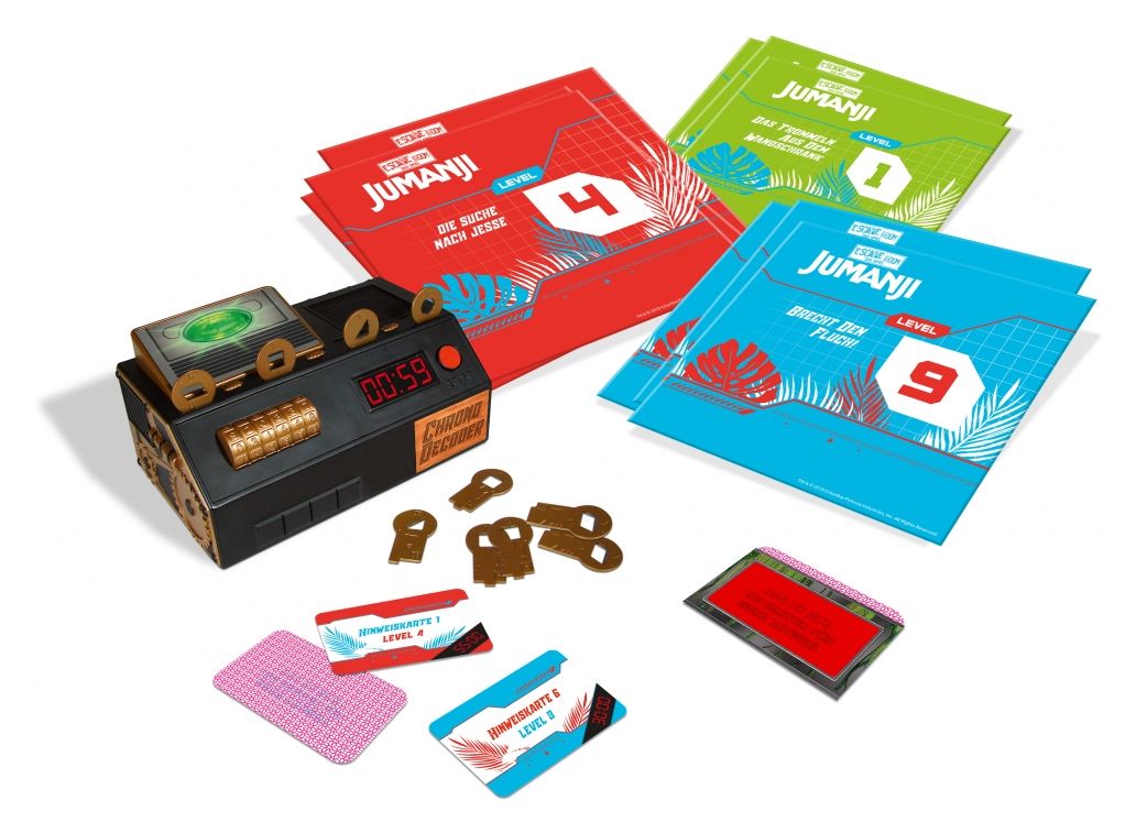 Escape Room Jumanji Brettspiel bis zu 5 Spielern ab 10 Jahr(e) 