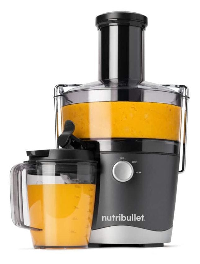 NBJ100G Entsafter 800 W  (Schwarz, Grau) 