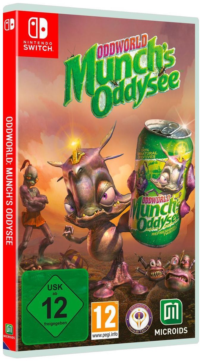 Oddworld: Munchs Oddysee HD (Nintendo Switch) 