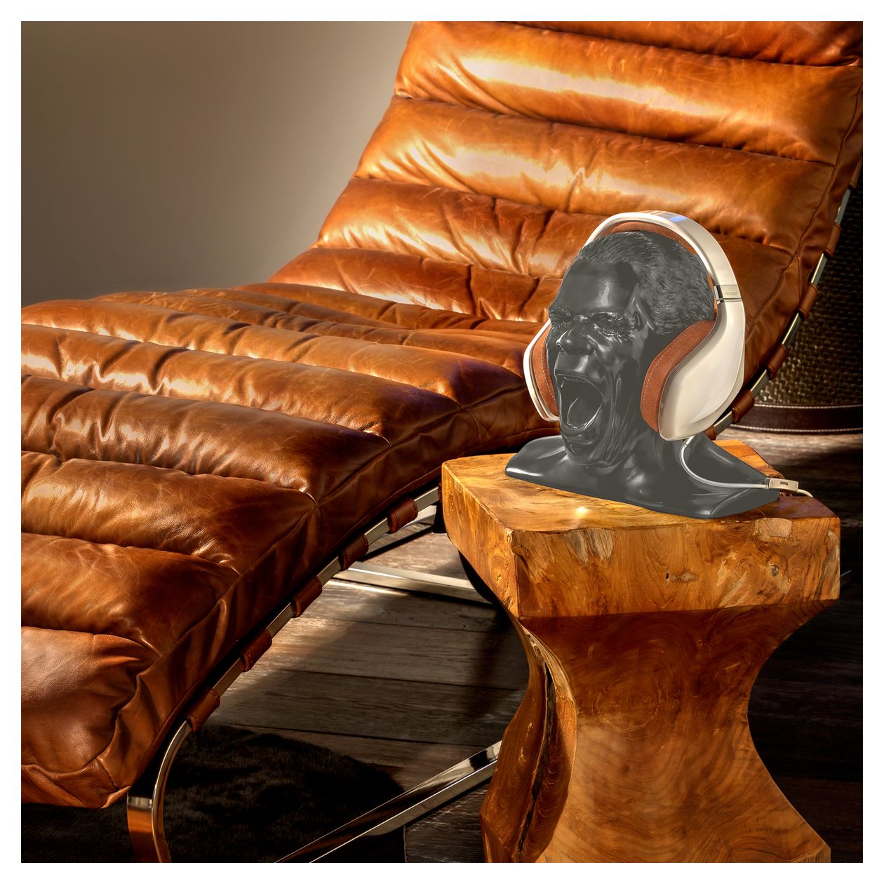 Kopfhörerständer Scream Unlimited Plus Kopfhörer-Halterung  (Anthrazit) 