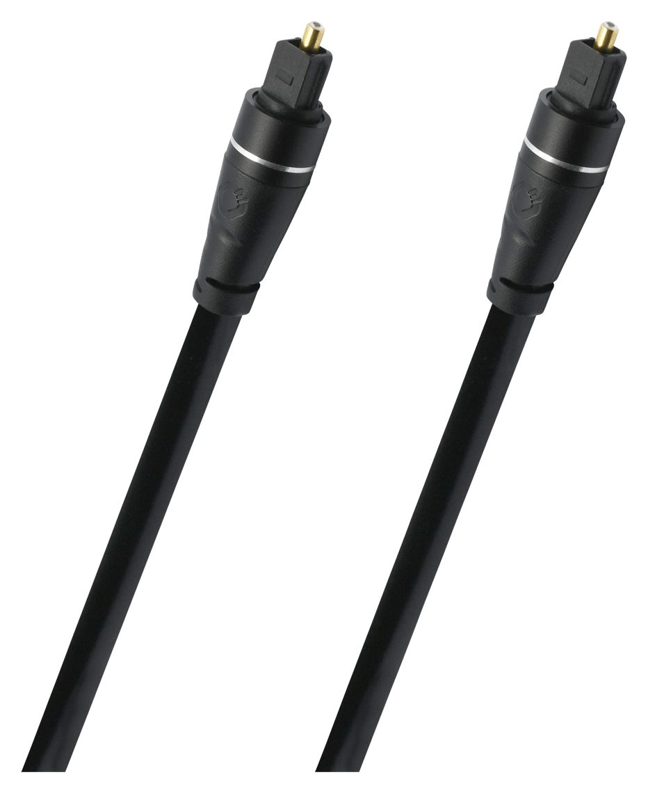 Opto Link optisches Digitalkabel Stecker Toslink auf Toslink 1,5 m  (Schwarz) 