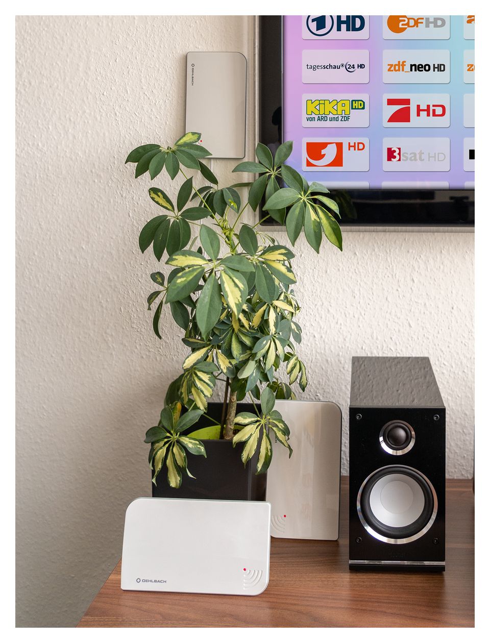 Scope Vision DVB-T2 Antenne rauscharmes Empfangsteil DVB-T2 DVB-T2 Zimmerantanne 