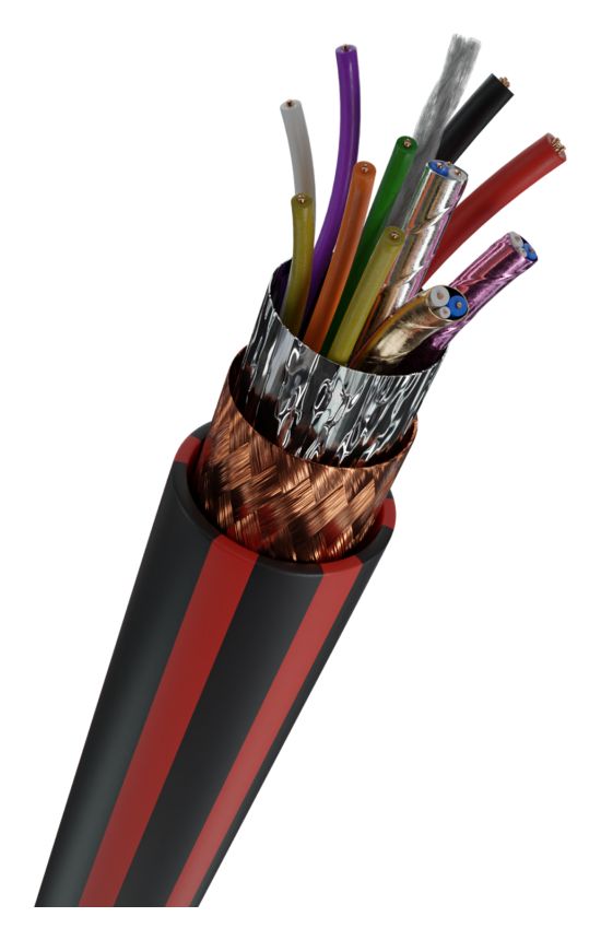 USB Evolution CC 20 Gbit/s Rundkabel USB C auf USB C Männlich bis 60 W 2 m  (Rot) 